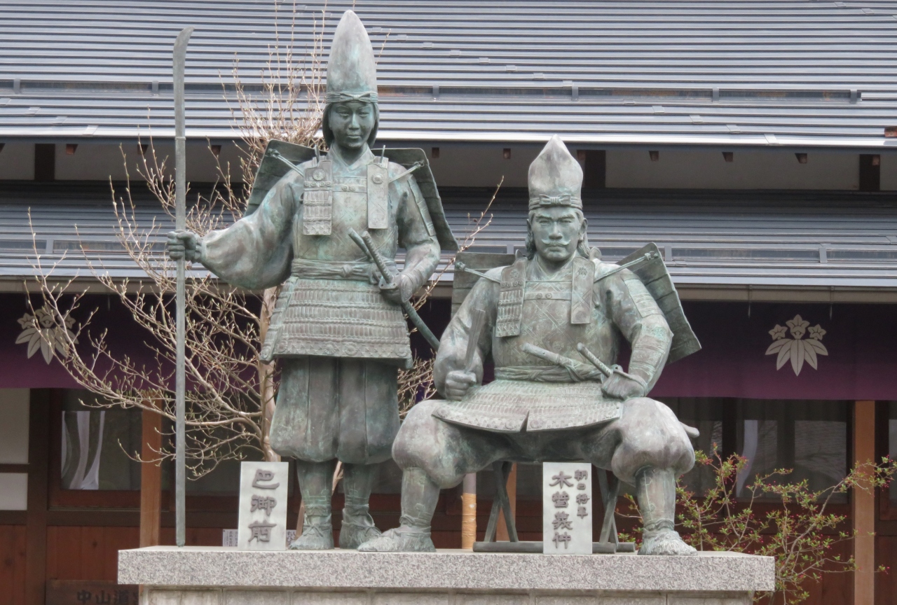 18春 長野の百名城巡り 25 25 4月17日 12 木曽義仲所縁の徳音寺 3 完 義仲 巴御前像 木曽川 木曽 塩尻 長野県 の旅行記 ブログ By 旅人のくまさんさん フォートラベル 18春 長野の百名城巡り 25 25 4月17日 12 木曽義仲所縁の徳音寺 3 完 義仲 巴御前像 木曽川 木曽 塩尻 長野県 の旅行記 ブログ By 旅人のくまさんさん フォートラベル