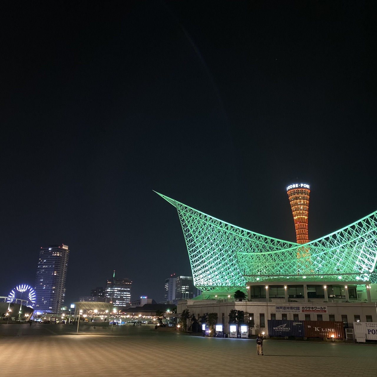 夜のメリケンパーク散歩 神戸 兵庫県 の旅行記 ブログ By まどぱんださん フォートラベル