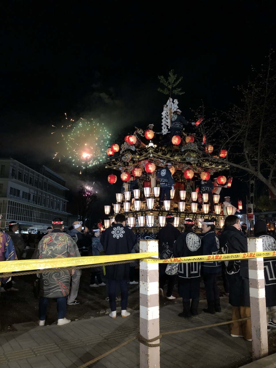 秩父夜祭の山車(中近)手作り模型