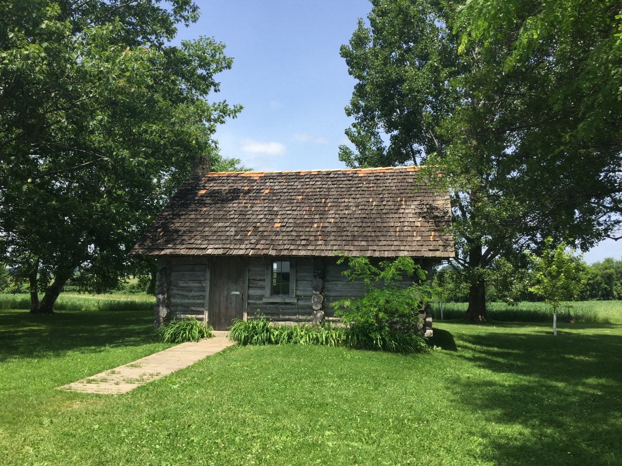 ウィスコンシン州 ぺピン　－　大草原の小さな家のローラが生まれた丸太小屋