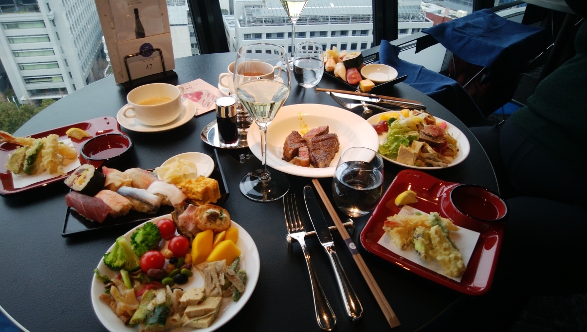 高級ビュッフェ ホテルニューオータニ View Dining The Skyに行ってきた 霞ヶ関 永田町 東京 の旅行記 ブログ By Mameさん フォートラベル