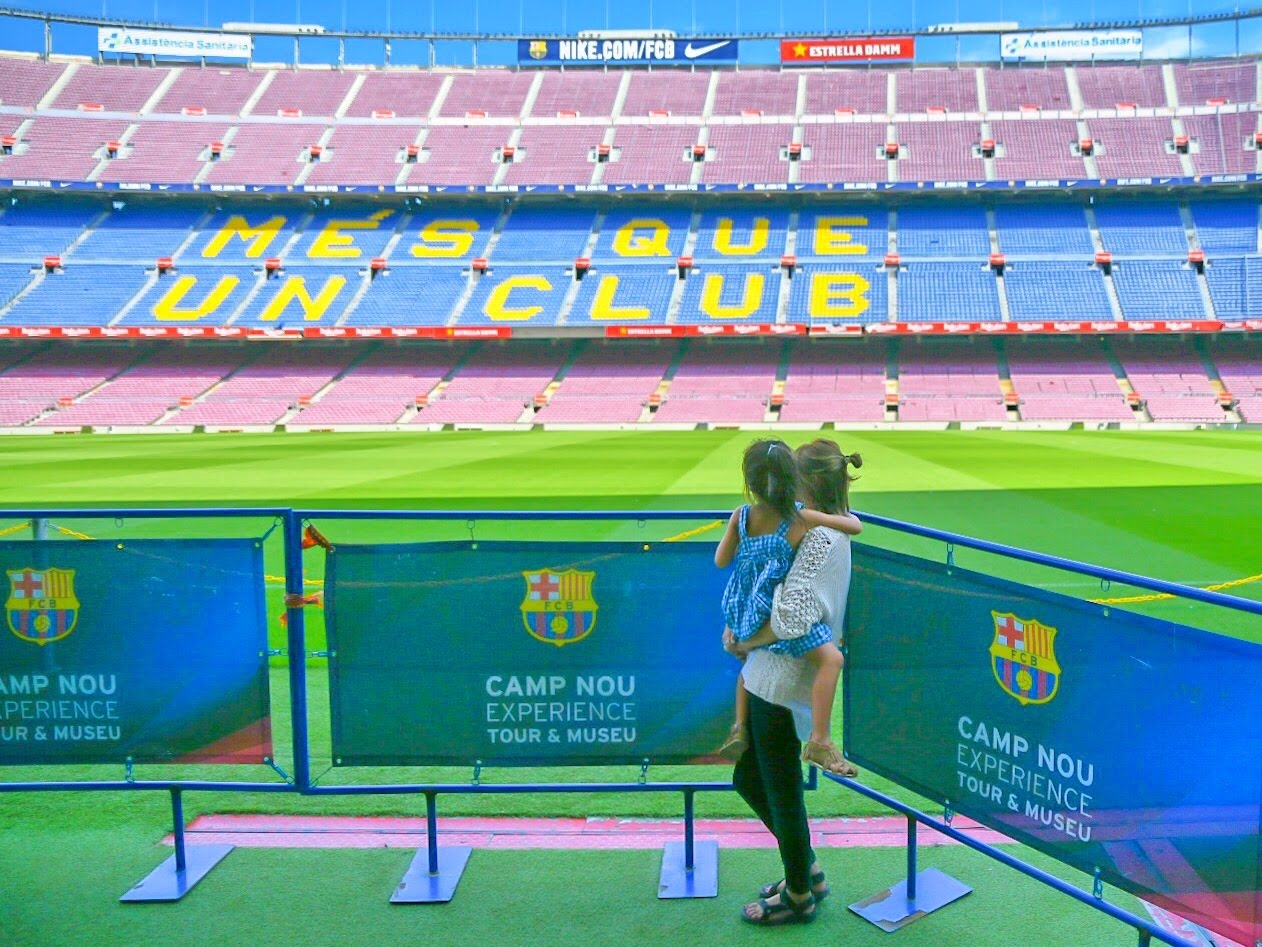 5歳 7歳 子連れスペイン旅行 ボケリア市場で食べ歩き Fcバルセロナのホームスタジアムへ バルセロナ スペイン の旅行記 ブログ By Yuuukko321さん フォートラベル