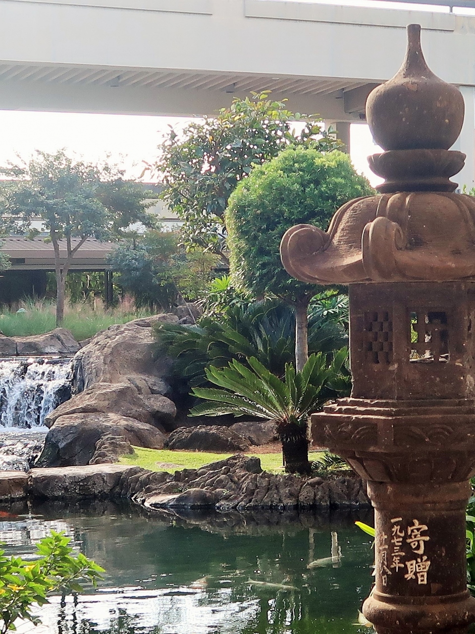 Oahu 56 空港で ひととき 日本 中国風庭園 ハワイの植物園 搭乗前 リフレッシュを ホノルル ハワイ の旅行記 ブログ By マキタンさん フォートラベル