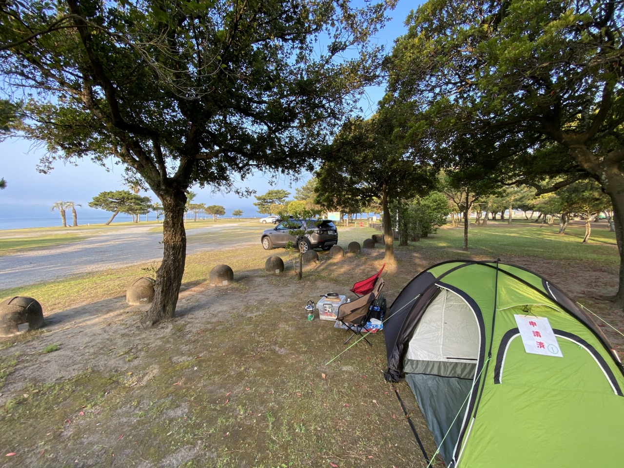 国分キャンプ海水浴場でテント泊から新しくできた美味しいカレー屋さんへ 国分 福山 鹿児島県 の旅行記 ブログ By Toroppeさん フォートラベル