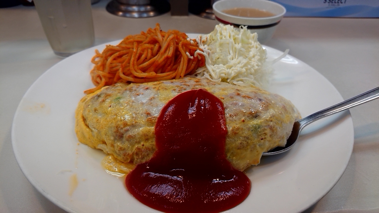 新橋の老舗洋食屋さん むさしや でオムライスを食べる 新橋 東京 の旅行記 ブログ By しゅいぐーさん フォートラベル