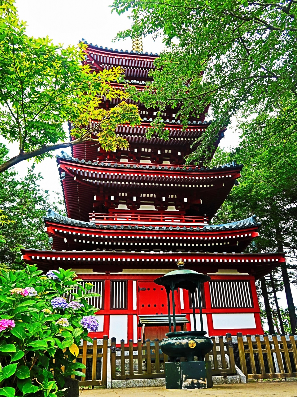 長谷山本土寺 1 日蓮宗の古刹 松戸市平賀に 五重塔 1991年建立 梵鐘 1278年鋳造 松戸 千葉県 の旅行記 ブログ By マキタン２さん フォートラベル
