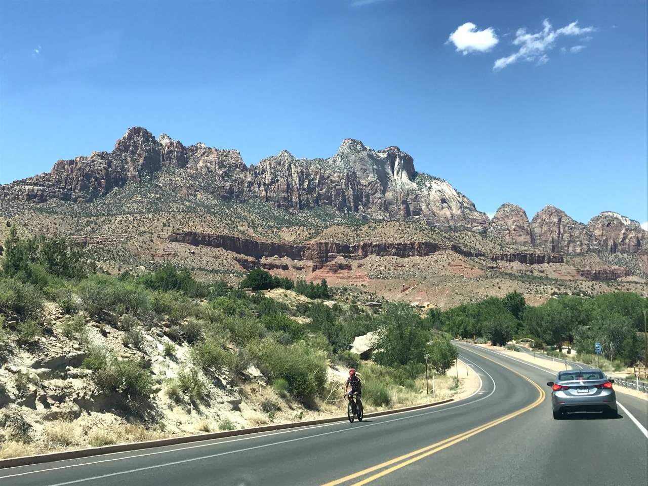 アメリカ中西部3州ドライブ12日間 ラスベガスから入場制限のザイオン初日から圧倒の景色 アメリカの旅行記 ブログ By もりたぬさん フォートラベル