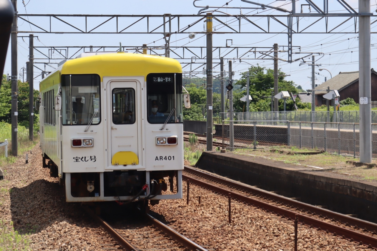 甘木鉄道、西鉄甘木線で五郎丸神社へ行ってみる。