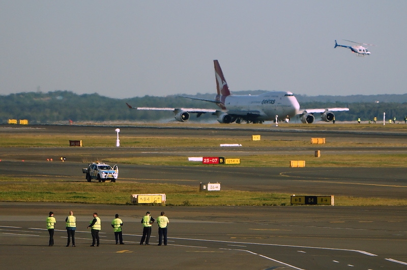 カンタス航空ボーイング747 モハベ砂漠行き最終フライト Farewell To Last Qantas Boeing 747 シドニー オーストラリア の旅行記 ブログ By ノーーウォリーズさん フォートラベル