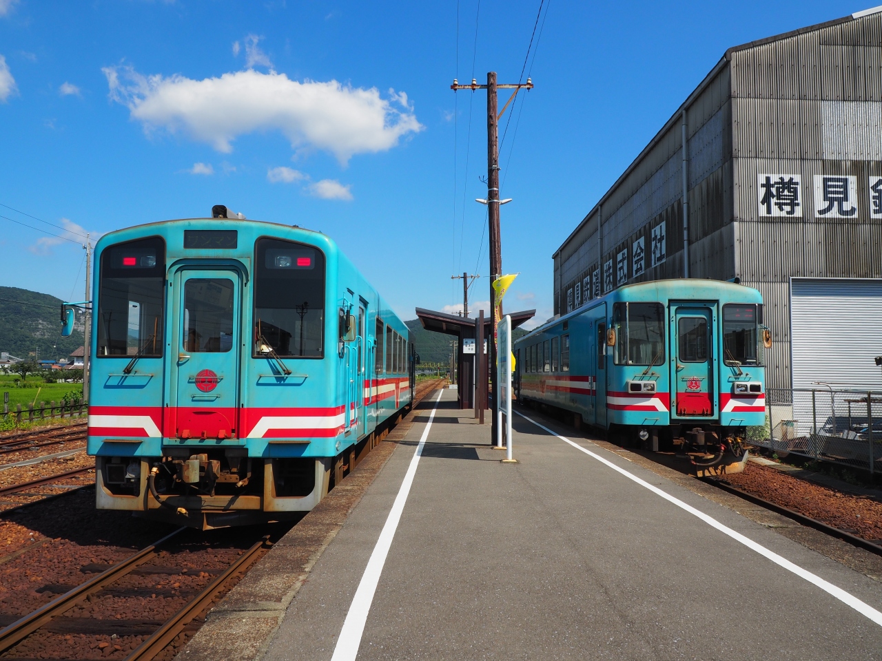 2020.08 鉄分補給で樽見鉄道!(3)根尾川沿いにかつての終点・谷汲口。そしてバスで谷汲山へ。