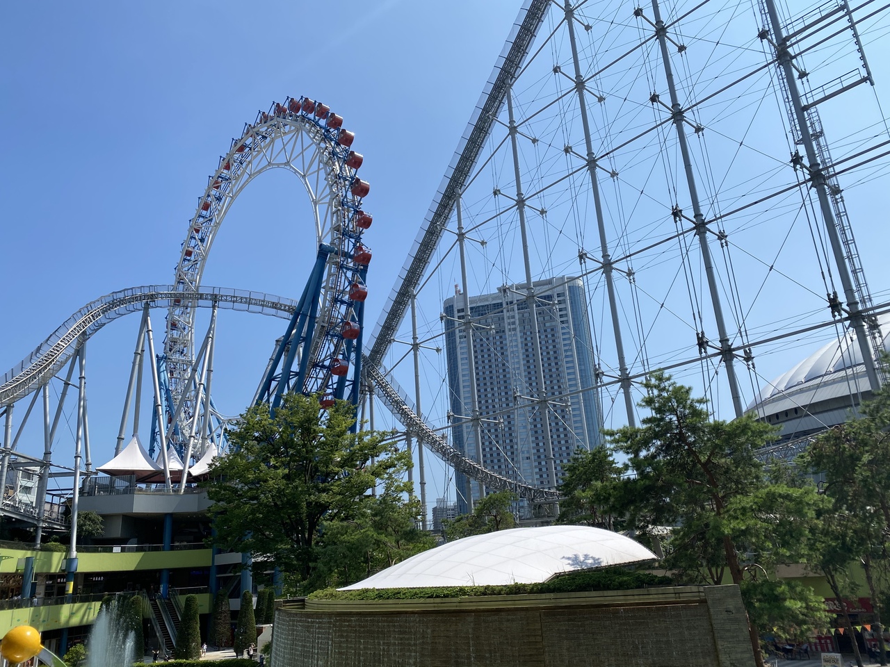 コロナ禍で都内脱出不可能都民の 都内ぶらぶら夏休み Vol 2 東京ドームシティと後楽園 東京の旅行記 ブログ By タッチさん フォートラベル