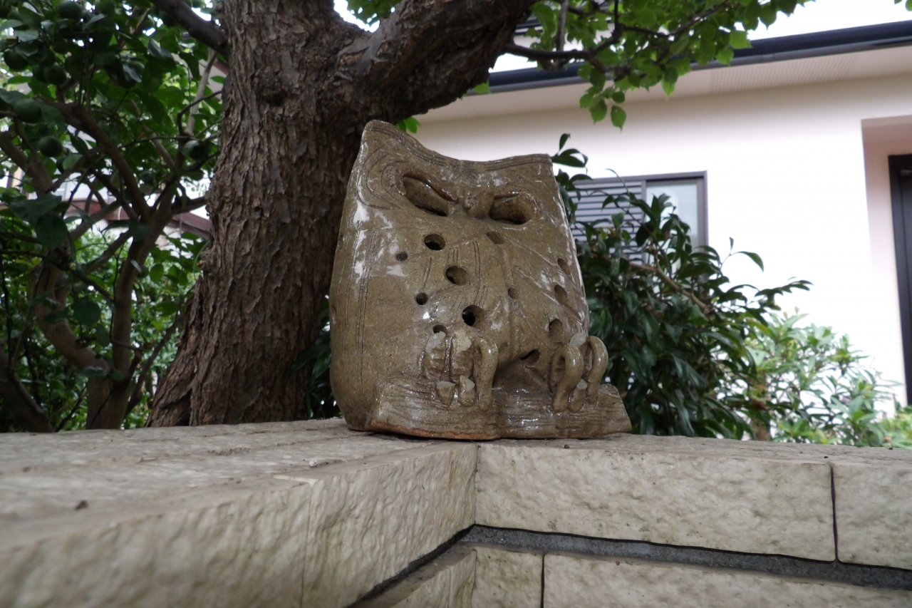 鎌倉市内で見付けたフクロウの置物 鎌倉 神奈川県 の旅行記 ブログ By ドクターキムルさん フォートラベル
