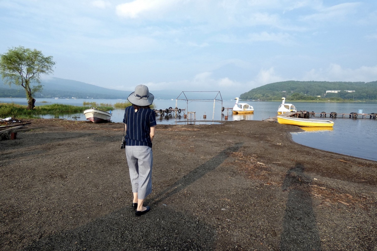 夏のエクシブ山中湖サンクチュアリヴィラ１泊 朝の山中湖畔の散歩道 パノラマ台 富士五湖 山梨県 の旅行記 ブログ By ミシマさん フォートラベル