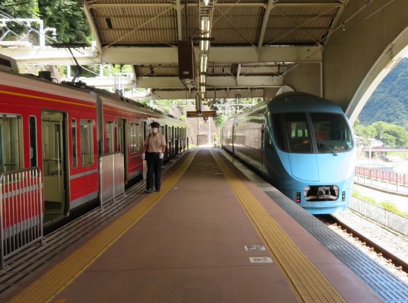 箱根でのんびり １０終 箱根登山鉄道と東海道線２階建てグリーン車 箱根湯本温泉 神奈川県 の旅行記 ブログ By Happinさん フォートラベル