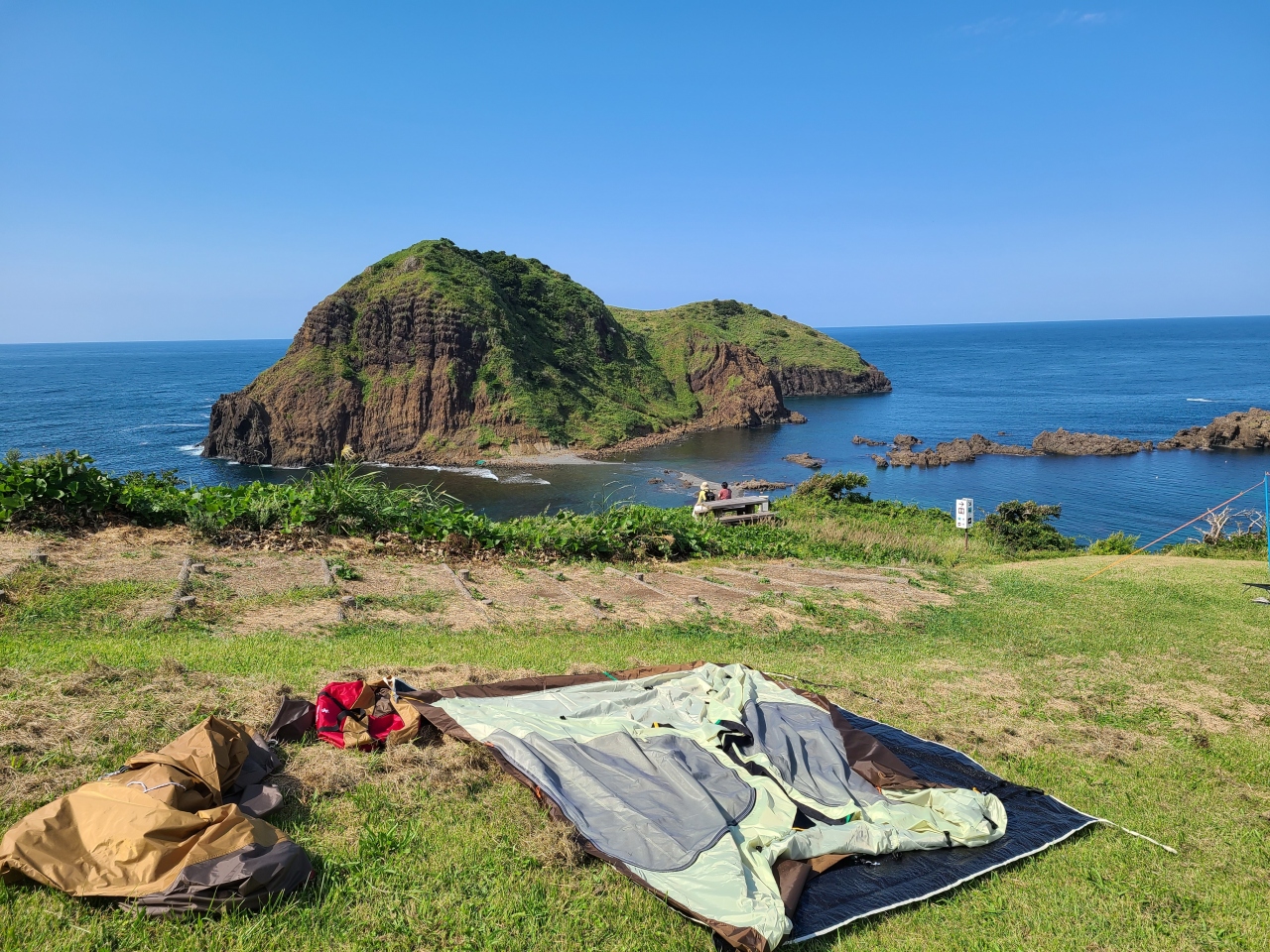 コロナだからソロキャンプデビュー 佐渡の美しい自然 佐渡島 新潟県 の旅行記 ブログ By スノーマンさん フォートラベル