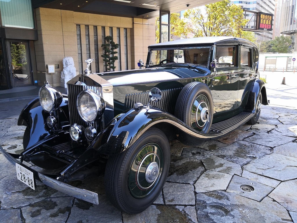 ザ ペニンシュラ東京の1934年式ヴィンテージロールスロイスファントム でドライブ 銀座 有楽町 日比谷 東京 の旅行記 ブログ By ポコさん フォートラベル