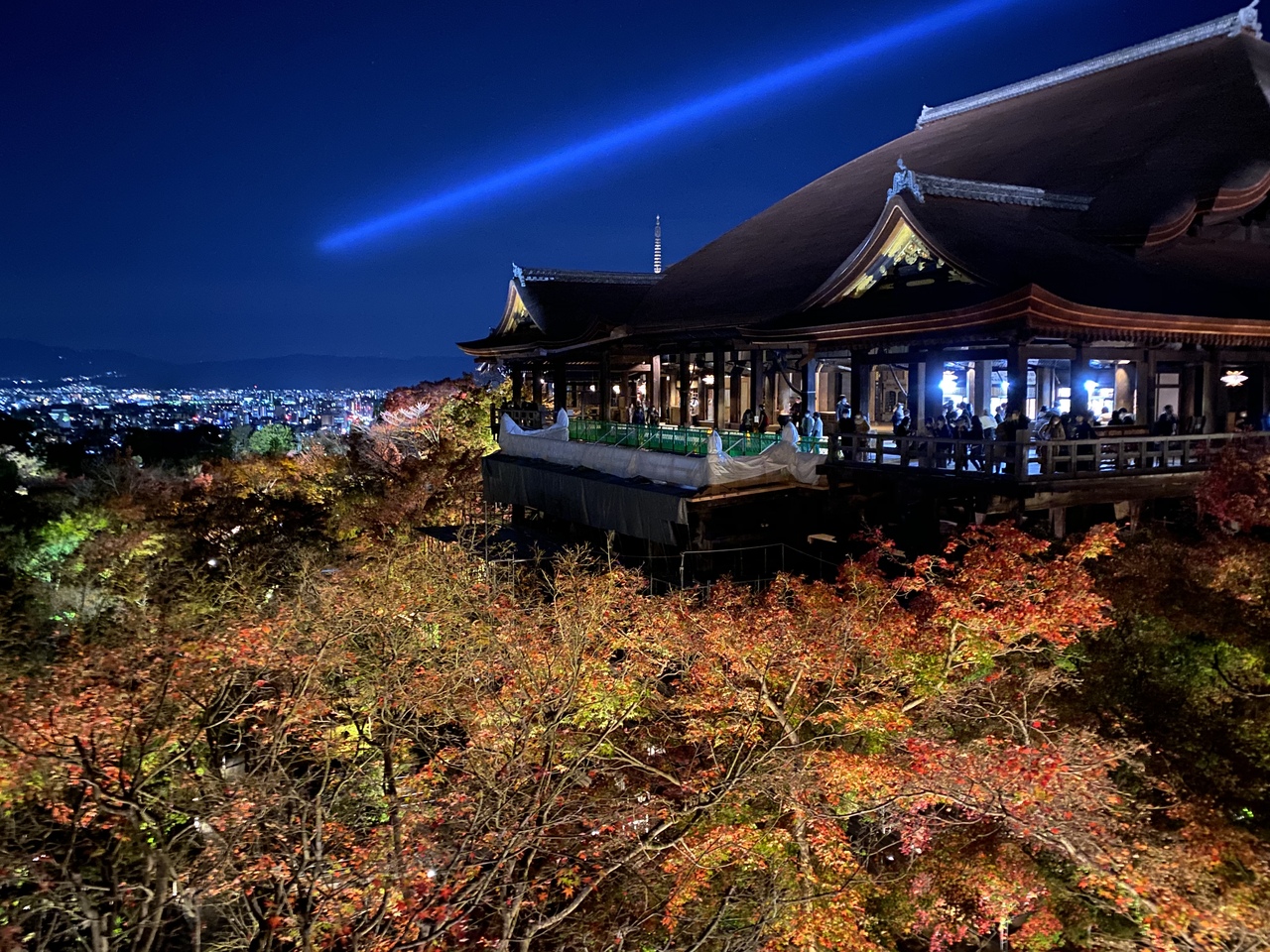 清水寺秋夜 ライトアップ 東山 祇園 北白川 京都 の旅行記 ブログ By 悠太郎さん フォートラベル