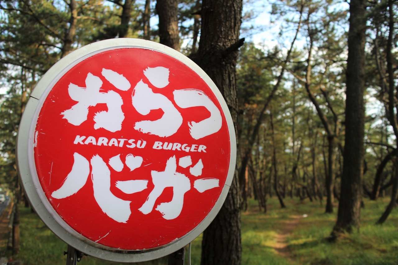 Saga佐賀 虹の松原でからつバーガーを食べる 日本三大松原なんだって 九州前編 唐津 虹の松原 佐賀県 の旅行記 ブログ By さとぴ さん フォートラベル