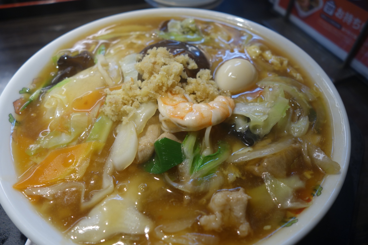 1214 3 京都 餃子の王将京都駅前店 五目あんかけラーメンでも 京都駅周辺 京都 の旅行記 ブログ By Hhbさん フォートラベル