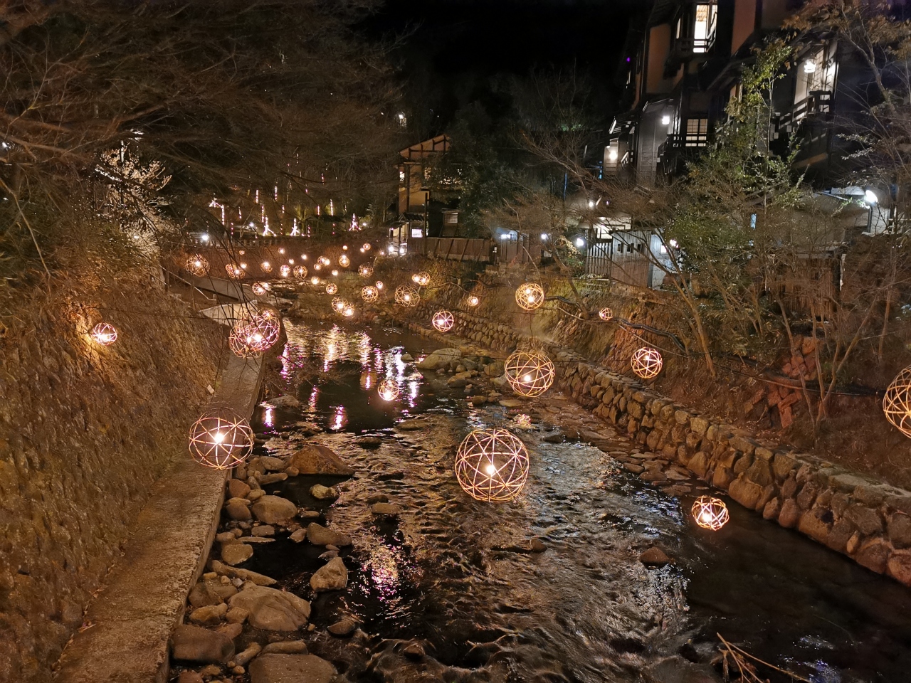 湯あかり の始まった黒川温泉 南城苑へ 黒川温泉 杖立温泉 熊本県 の旅行記 ブログ By Otochanさん フォートラベル