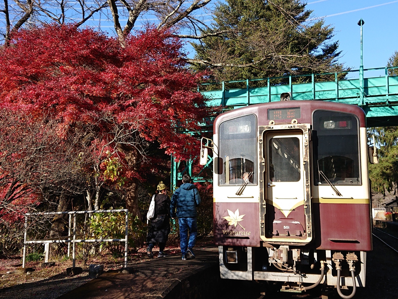 紅葉のわたらせ 普通列車の旅 わたらせ 群馬県 の旅行記 ブログ By ちよさん フォートラベル