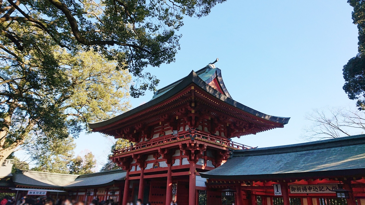 大宮 氷川 神社 初詣