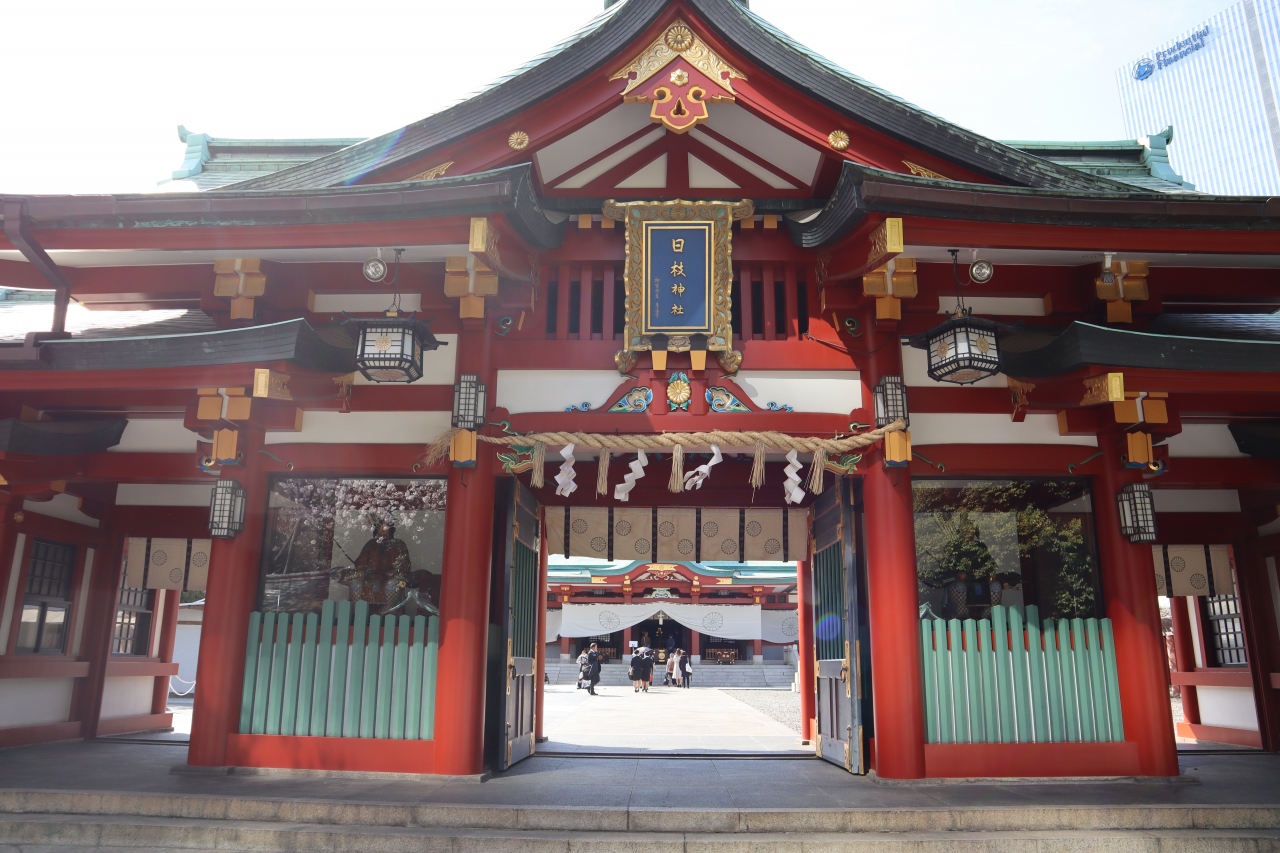 春の東京十社めぐり１日目 後半 日枝神社 赤坂氷川神社 新橋ときそば 21 03 24 赤坂 東京 の旅行記 ブログ By 杏仁豆腐さん フォートラベル