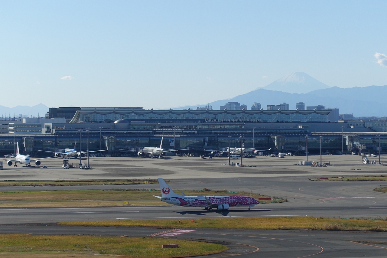 さくらジンベエに会いたい 富士山 を再発見した羽田空港訪問記 羽田 東京 の旅行記 ブログ By Tangentさん フォートラベル