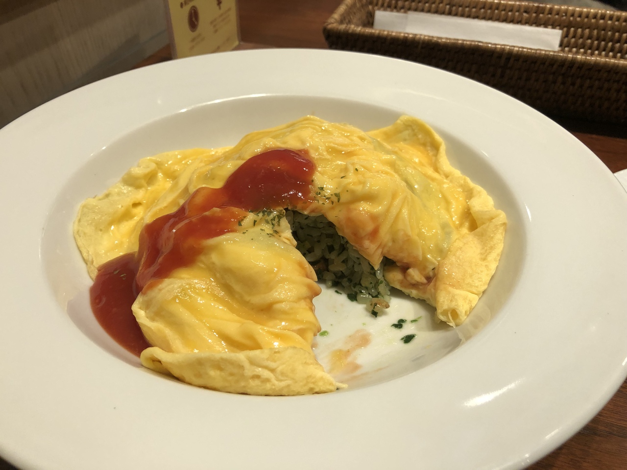 Harbs ハーブス 本店のランチはオムライス 22年1月 名古屋 愛知県 の旅行記 ブログ By あらあらさん フォートラベル