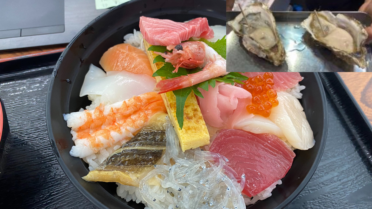 静岡焼津出張 小川港魚河岸食堂のお値打ち上海鮮丼とテイクアウト海鮮 焼津 静岡県 の旅行記 ブログ By マニー1980さん フォートラベル