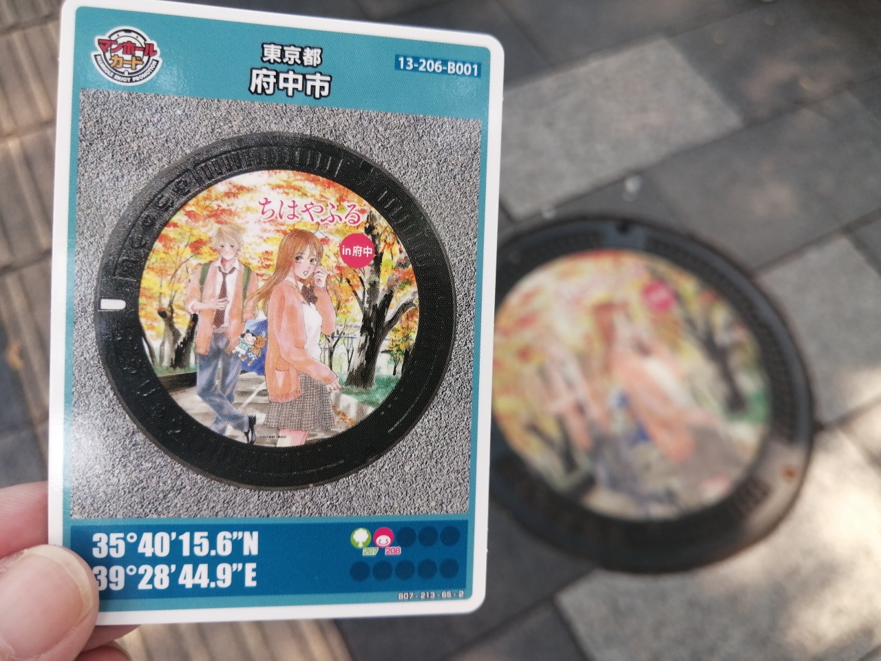 マンホールカード 特別版 東京都 東京23区 B101のマンホール