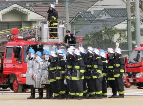2012 新春 東大阪市消防 出初式