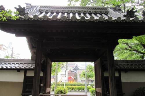 2012春、清州越しの東寺町散策(1)：5月20日(1)：曹源山・安斎院：安斎院石標、山門、境内、石灯篭、本堂、地蔵尊