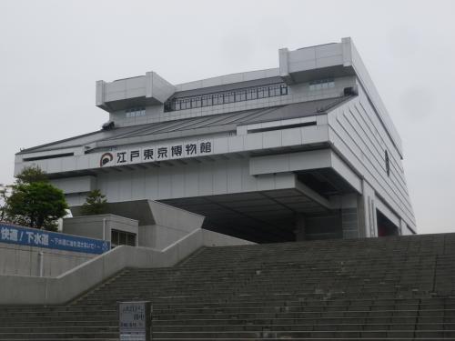 両国・江戸東京博物館で「大江戸と落中」展見学と周辺散策