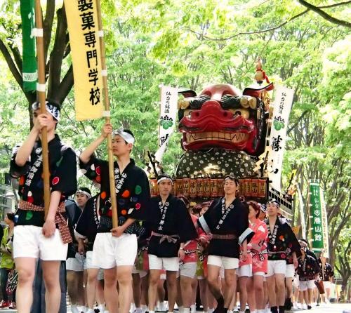 仙台・青葉まつり　☆本まつり☆時代絵巻巡行☆