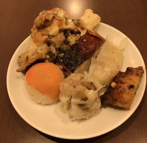 間違って小皿に・・・