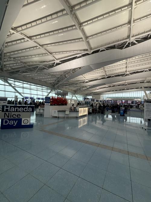 せっかく第2ターミナルに来たので国際線エリアへ。<br />ここはたしかに開放的な空間。