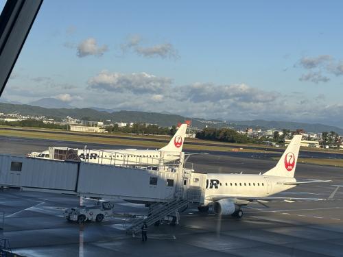 仲良く並ぶJ-AIR