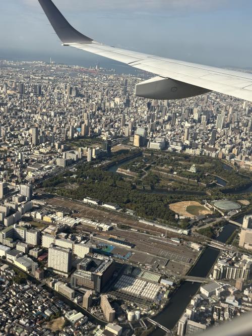 大阪城いただきました。