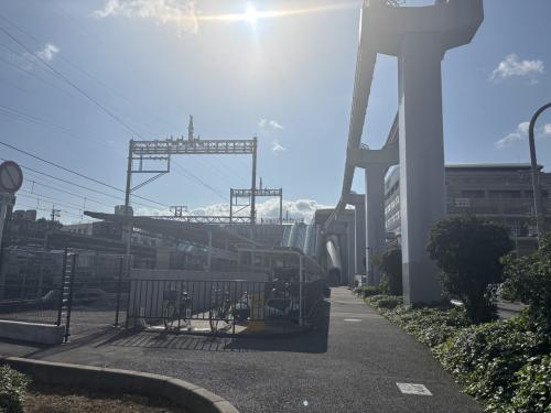 ちょうどいい塩梅の距離です。