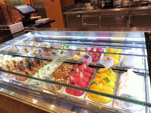 唯一行けそうな、ジェラート屋