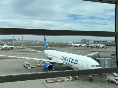 まずは羽田からサンフランシスコ国際空港へ。<br />今回はUNITED航空（ANA共同運航）のプレミアムエコノミー利用で行ってきました。