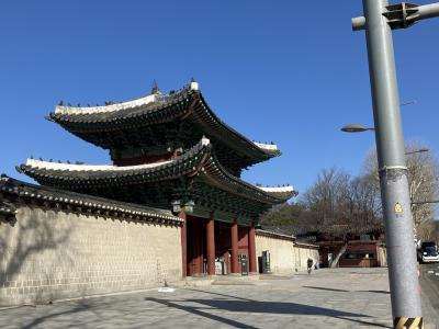 昌慶宮(チャンギョングン)には、東側の弘化門から入りました。