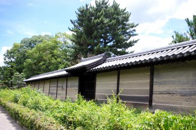 筒井駅からバスに乗り、停留場を降り初めに中宮寺へ。<br />中宮寺は飛鳥時代からの尼寺で、創建は聖徳太子の母、穴穂部間人（あなほべのはしひと）の御願による。創建当時は四天王式の伽藍で、本尊は国宝となっている如意輪観世音菩薩。