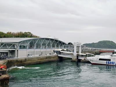 船旅終わり。
松山観光港に接近します。