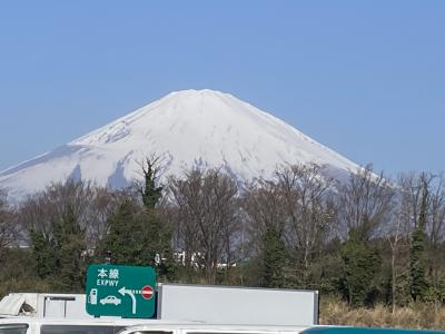 東名で休憩する時は、天候が良いと足柄サービスエリアで休憩して大好きな富士山を眺めて癒されています。
