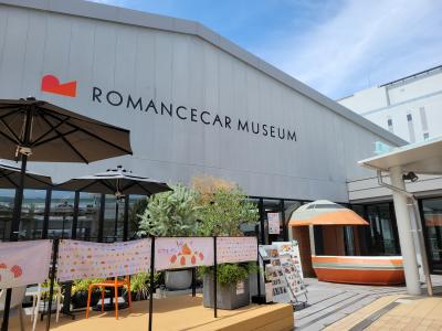 海老名駅直結の、ロマンスカーミュージアムで時間を潰すことに。
