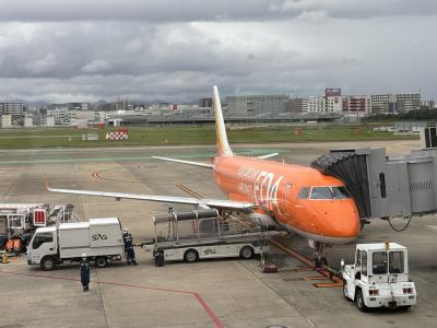 飛行機での移動
