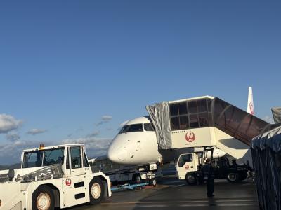 飛行機での移動