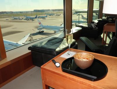 キャセイパシフィック羽田ラウンジ